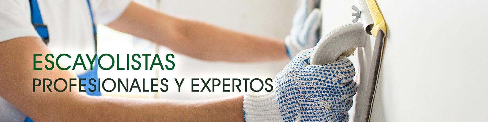 Escayolistas profesionales y expertos en Toledo.